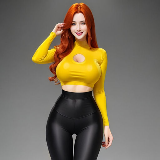 Gorgeous webcam redhead cam girls. In black tight leggings pants and yellow t-shirt. Sporty babes, busty show. Porn erotica.